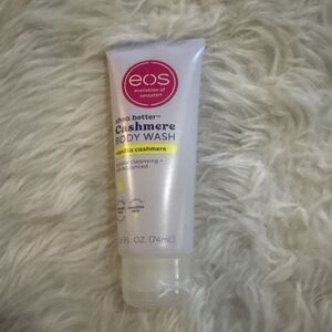 Eos 24H Moisture Travel Body Wash- Vanilla Cashmere, Travel Size Essential, To